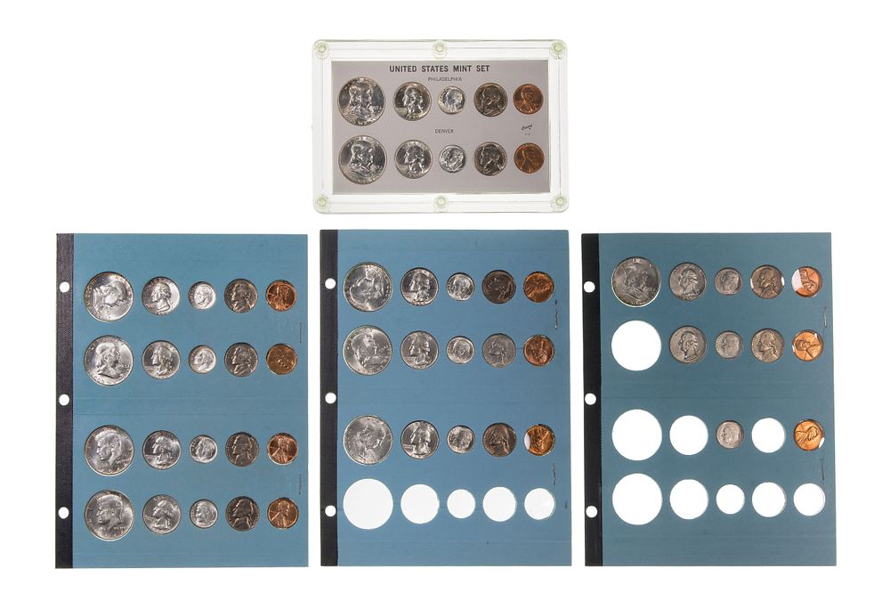 Lot 598: United States Mint Set Collection