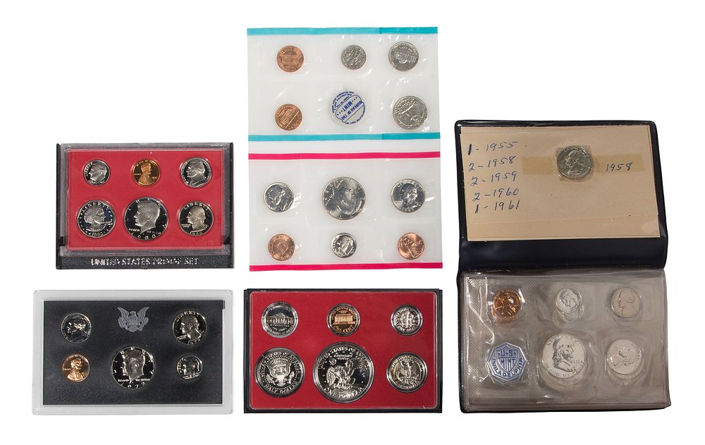 Lot 599: United States Proof and Mint Set Collection