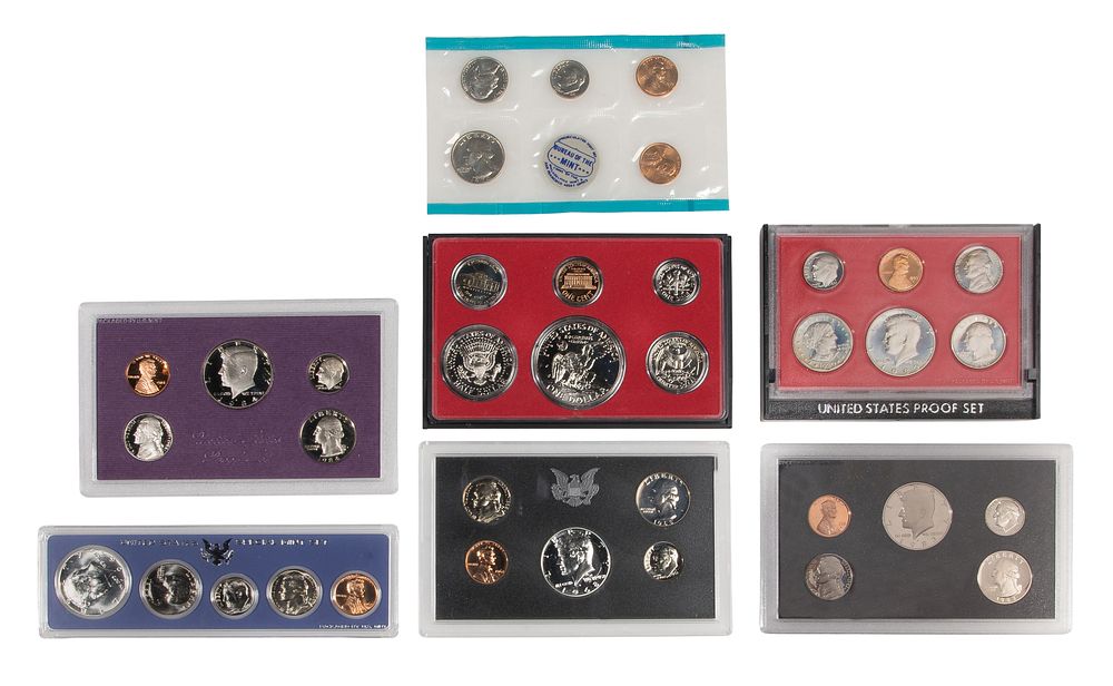 Lot 600: United States Proof and Mint Set Collection