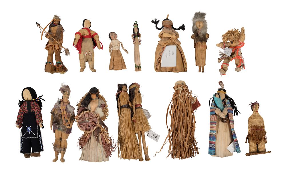 Lot 625: Native American Doll Assortment