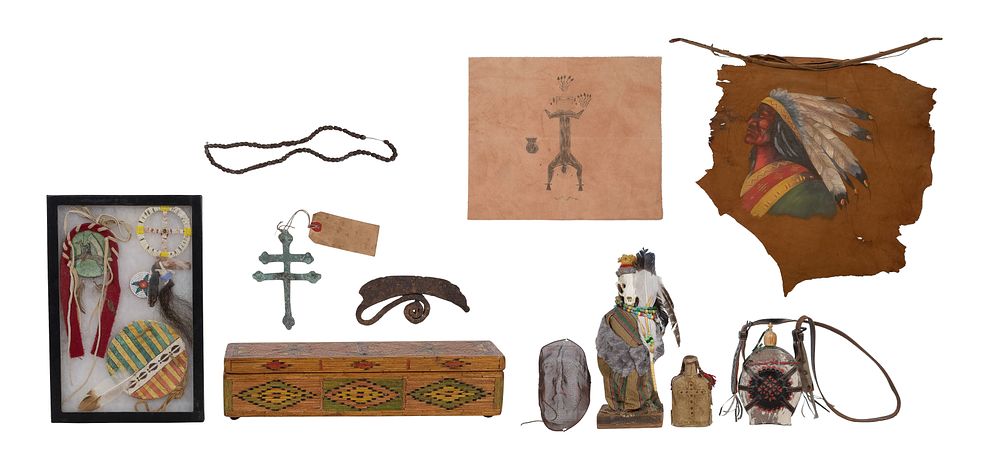 Lot 641: Native American Object Assortment