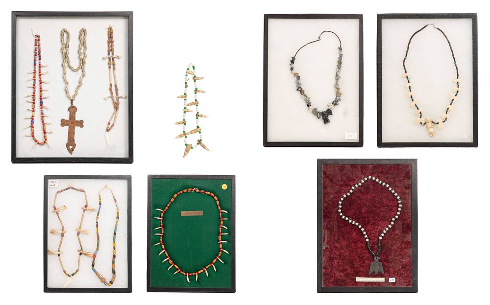 Lot 651: Native American Necklace Assortment
