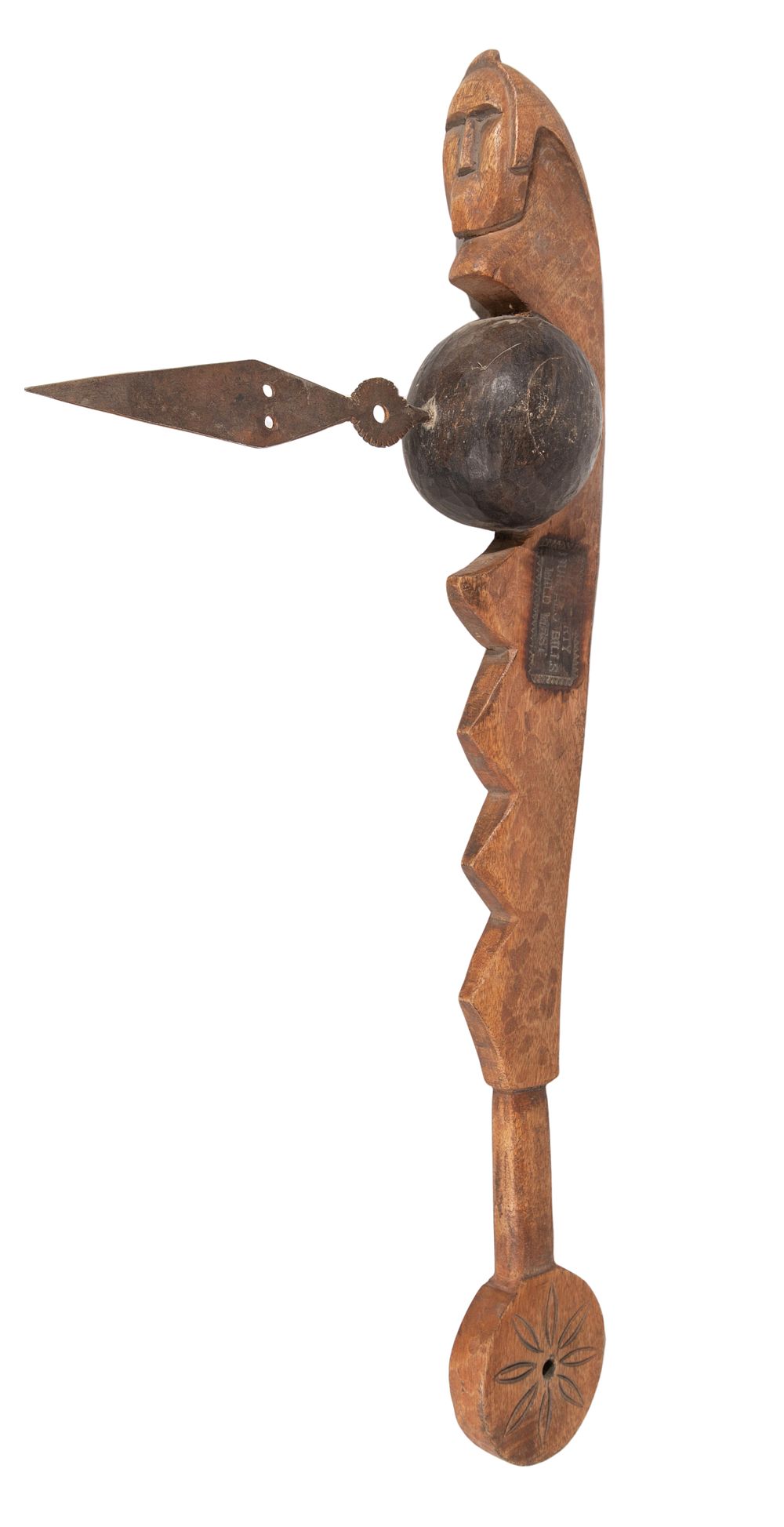 Lot 661: Buffalo Bill's Wild West Indian Spiked Ball War Club
