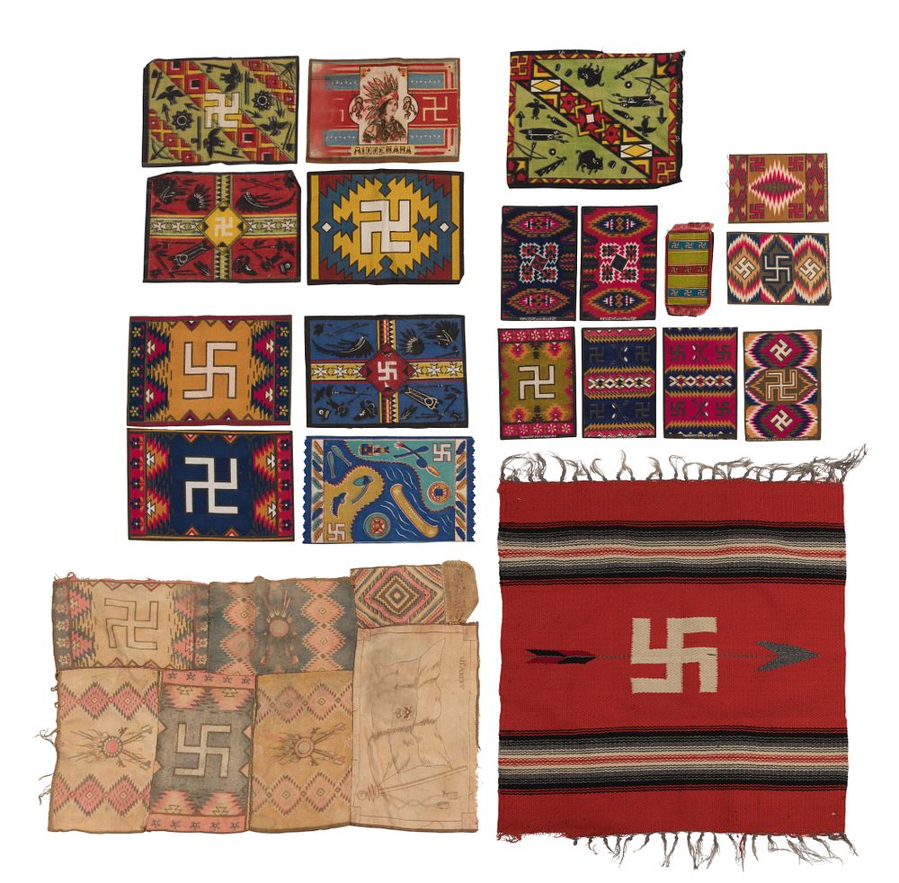 Lot 681: Native American Whirling Log Assortment