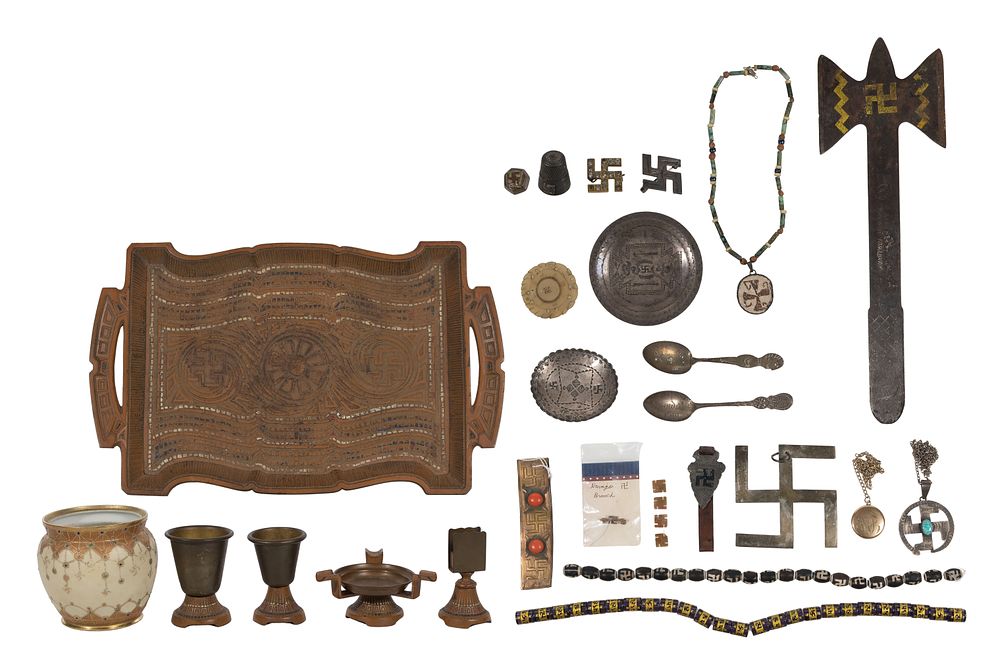 Lot 682: Native American Whirling Log Assortment