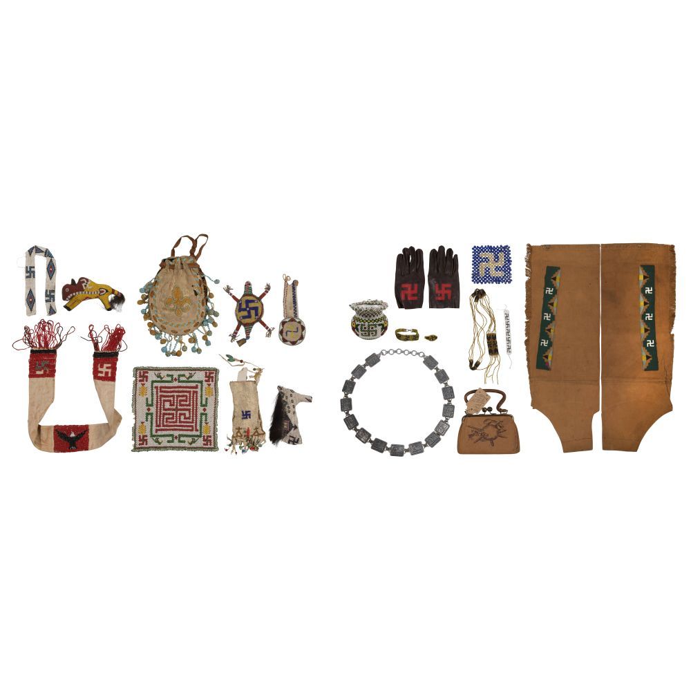 Lot 686: Native American Whirling Log Assortment