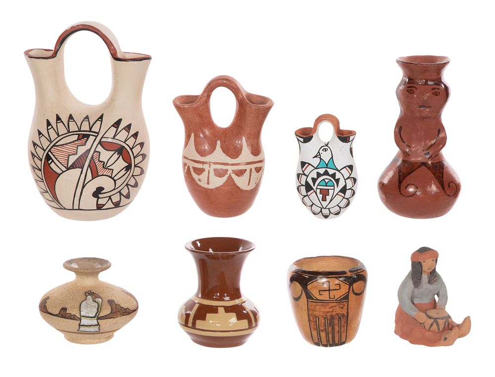 Lot 744: Native American Pottery Assortment
