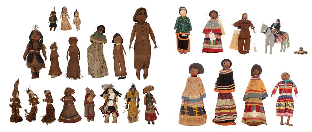 Lot 626: Native American Doll Assortment