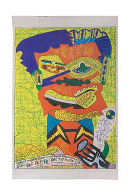 Karl Wirsum - Karl Wirsum (American, 1939-2021) 'What's the Coinfusion? ...' Serigraph 1974 