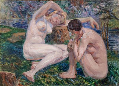 William Malherbe - In the Style of William Malherbe (French, 1884-1955) Oil on Canvas Undated and 