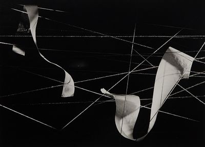 Nathan Lerner - Nathan Lerner (American, 1913-1997) 'Paper on String' Gelatin Silver Print Undated 