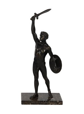 Eugene Wagner - European Bronze Sculpture After Eugene Wagner (German, 1871-1942) 'Gladiator in 
