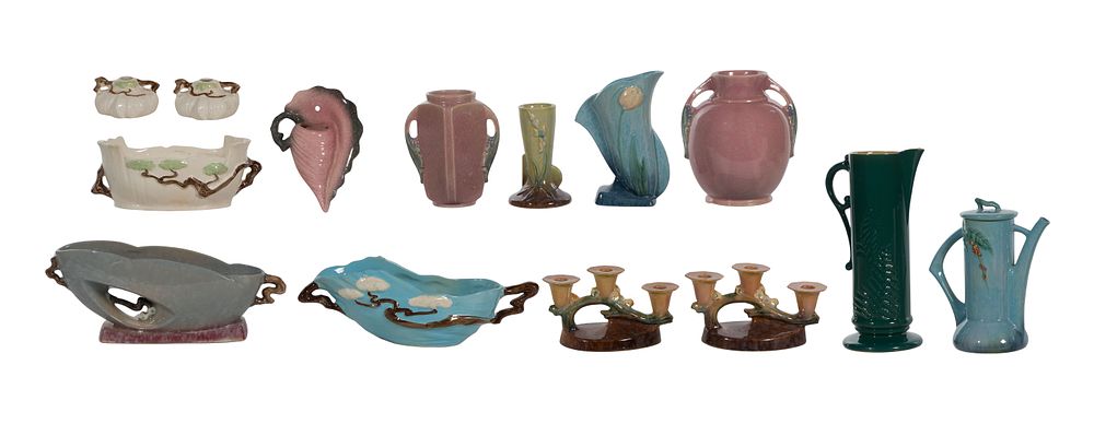 Lot 288: Roseville Pottery Assortment