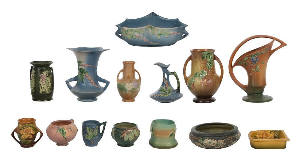 Lot 292: Roseville Pottery Assortment
