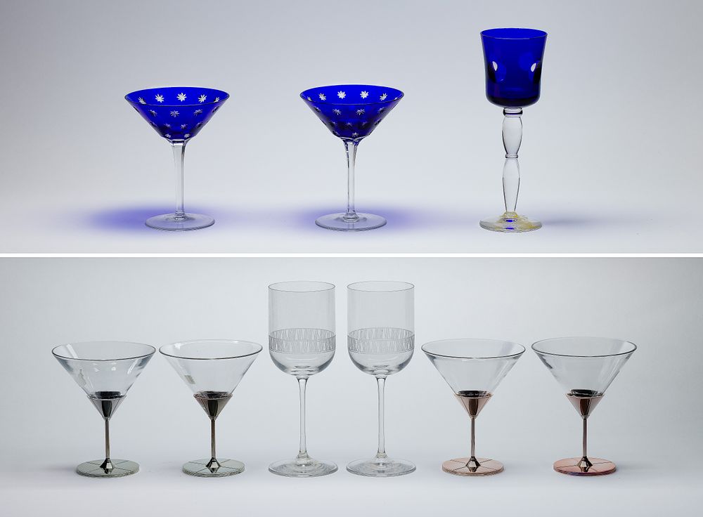 Lot 310: Designer Stemware Assortment