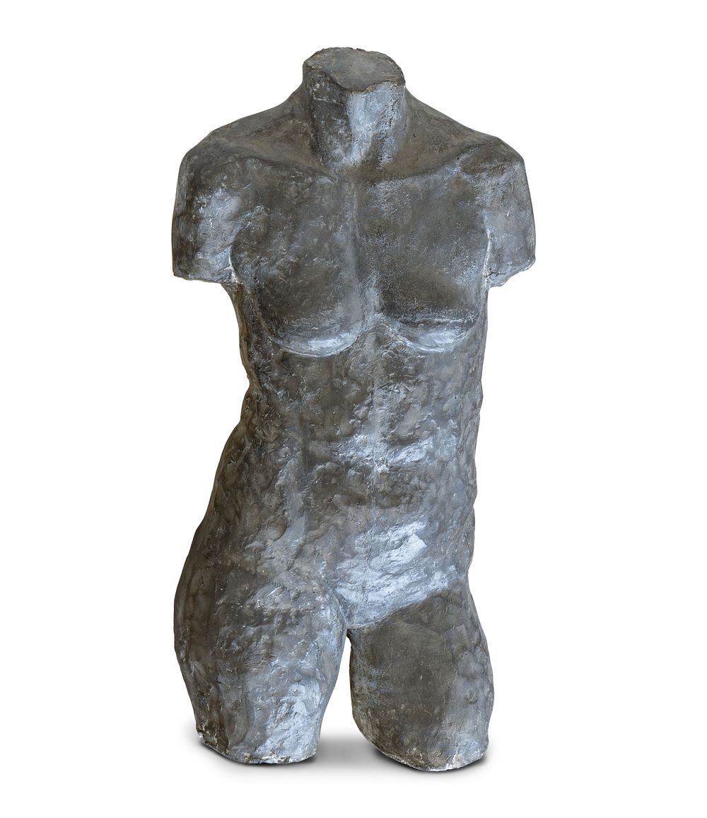 Lot 318: Ceramic Torso Sculpture
