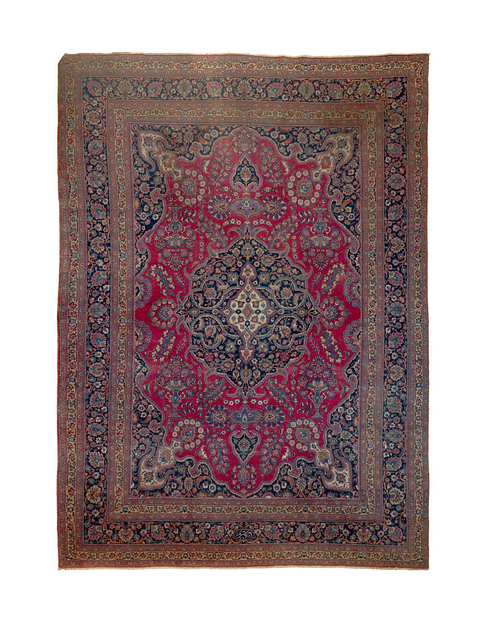 Lot 327: Persian Wool Rug