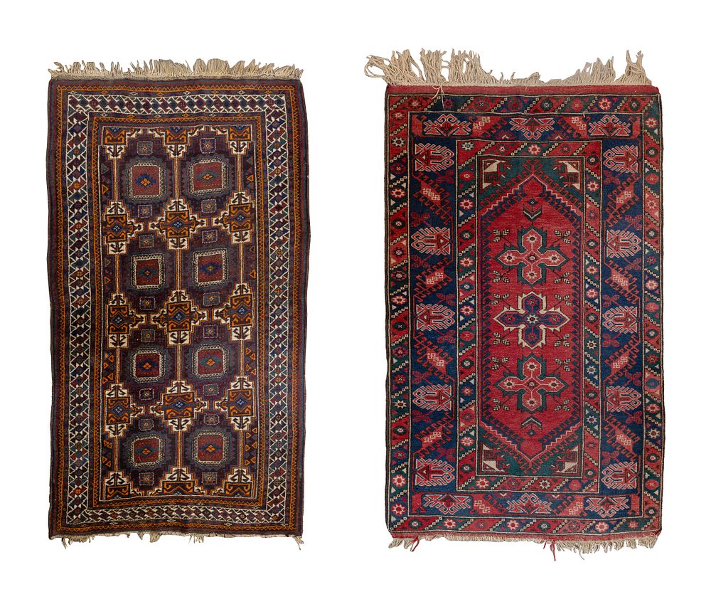 Lot 329: Persian Wool Rugs