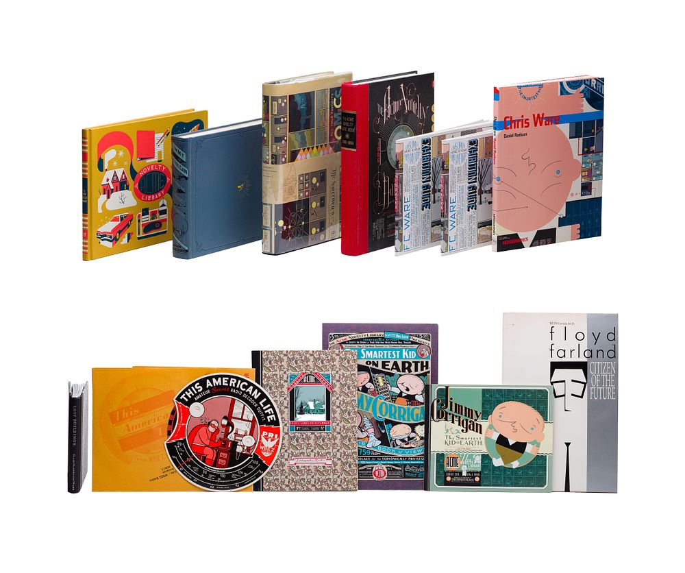 Lot 380: Chris Ware (American, b.1967) Acme Novelty Library Book Assortment