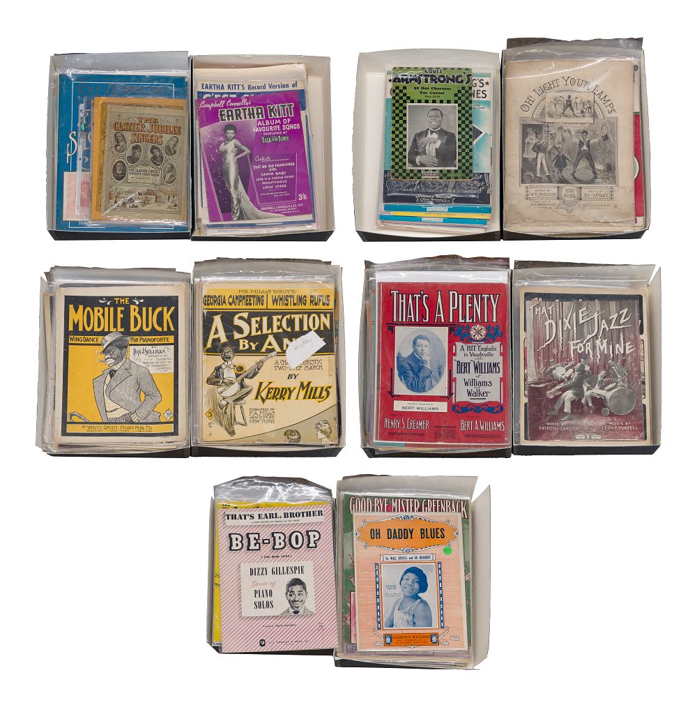 Lot 397: African American Sheet Music Assortment