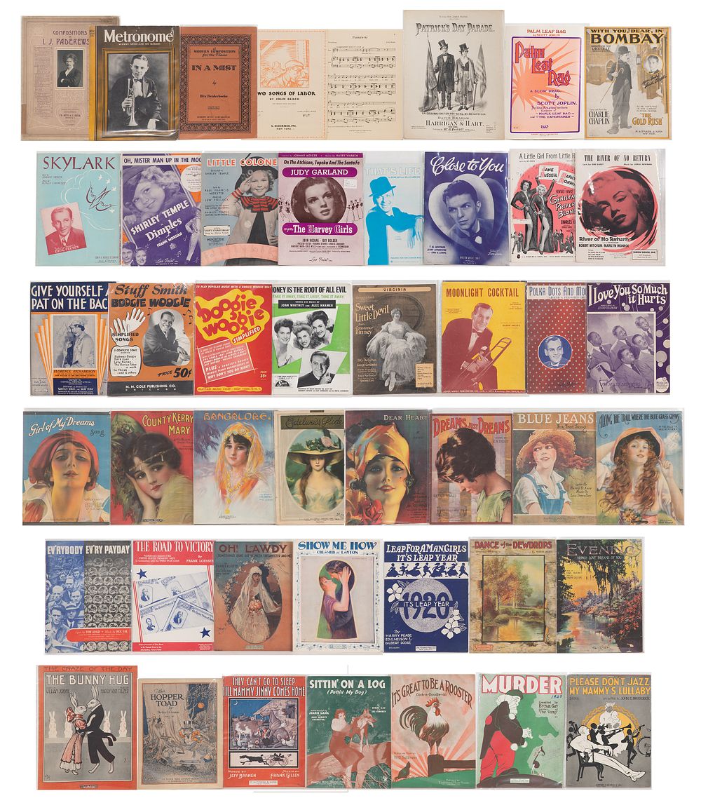 Lot 406: Sheet Music Assortment
