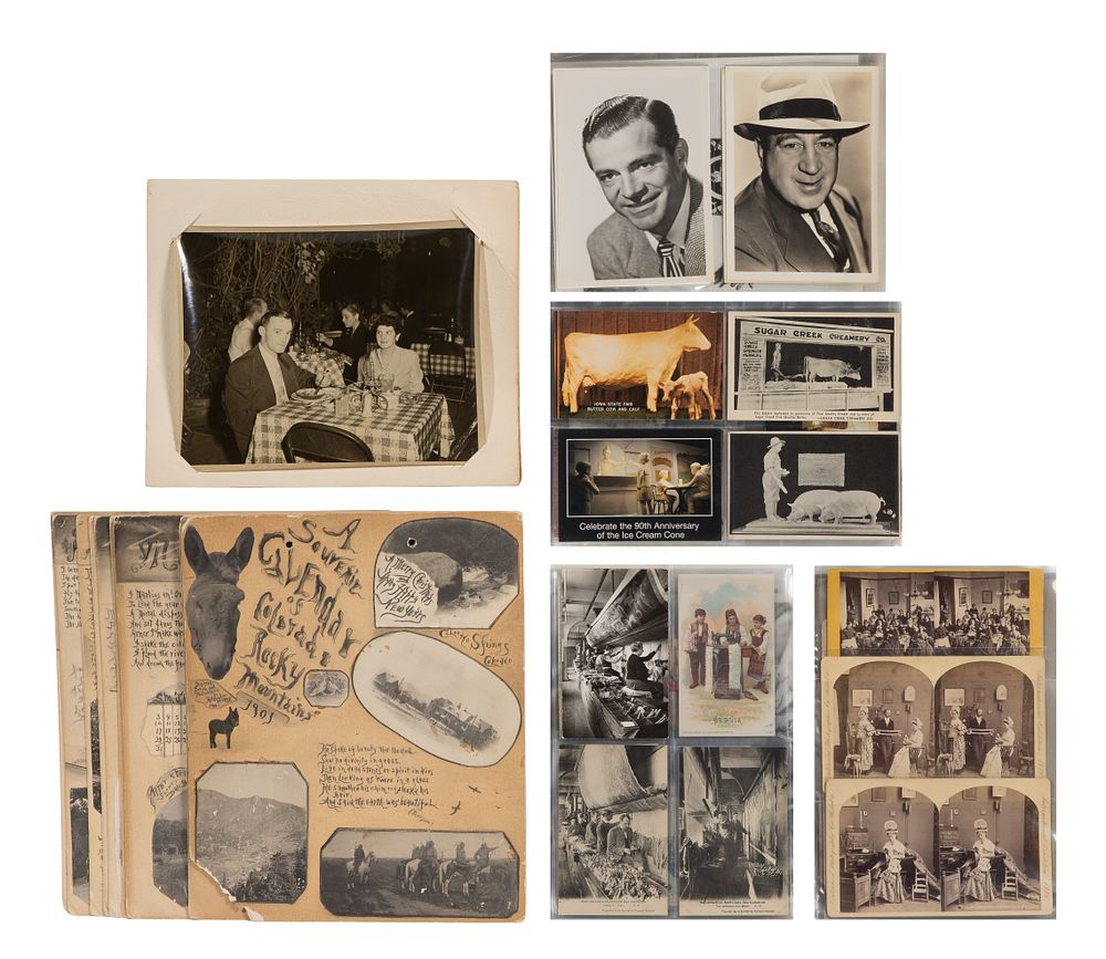Lot 413: Photograph and Ephemera Assortment