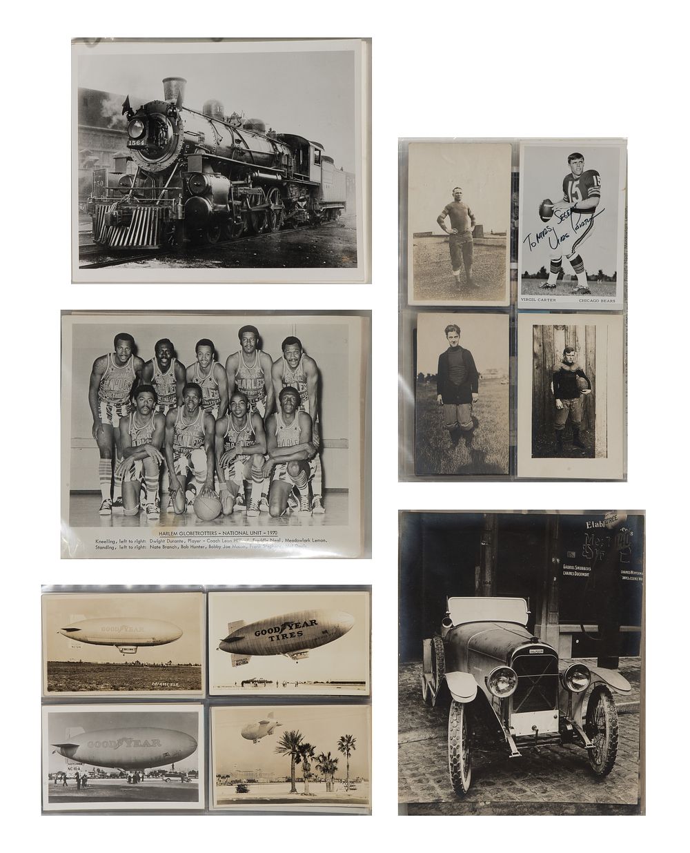 Lot 416: Transportation and Uniform Photographic Assortment