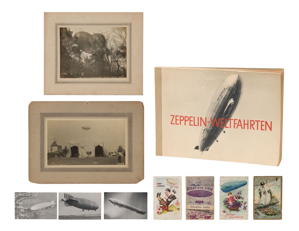 Lot 424: Lighter-Than-Air Airship Photographic Assortment