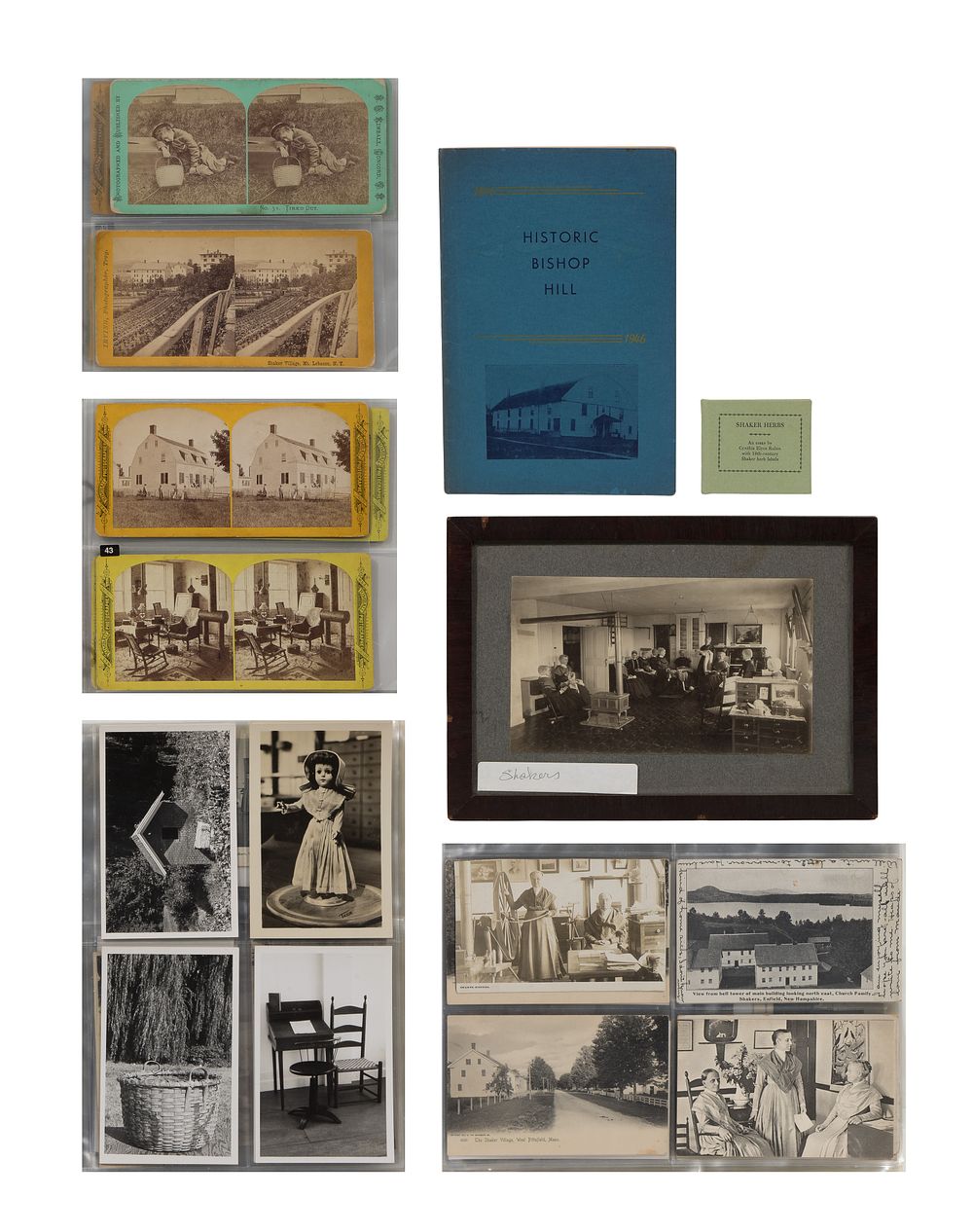 Lot 428: Shaker Photographic Assortment