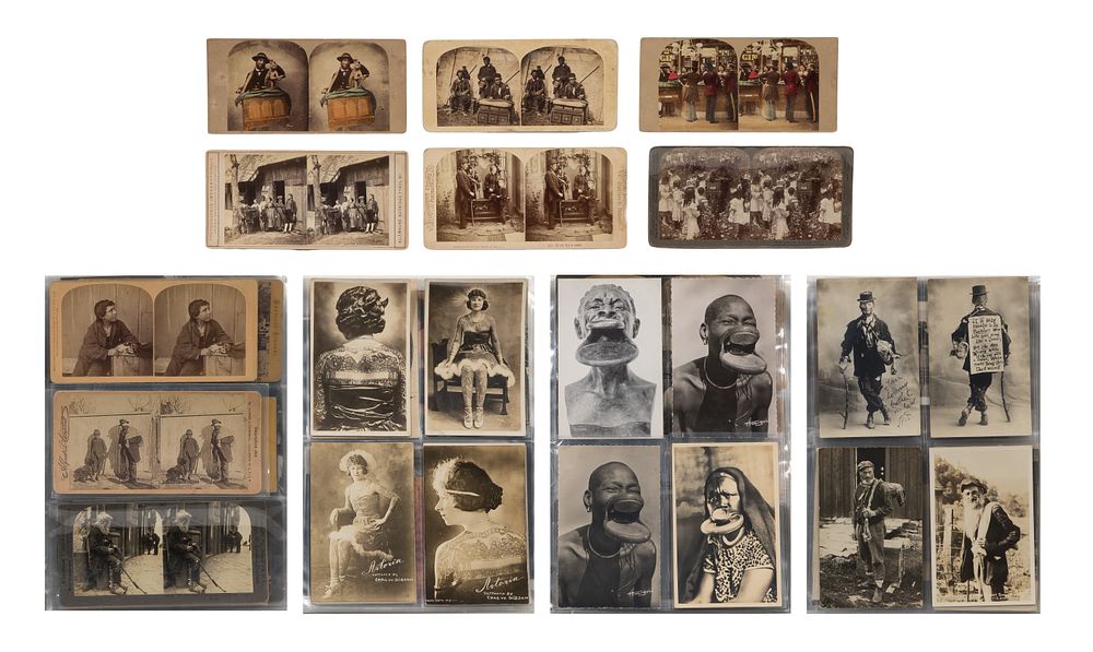 Lot 430: Tramp and Body Modification Photographic Assortment