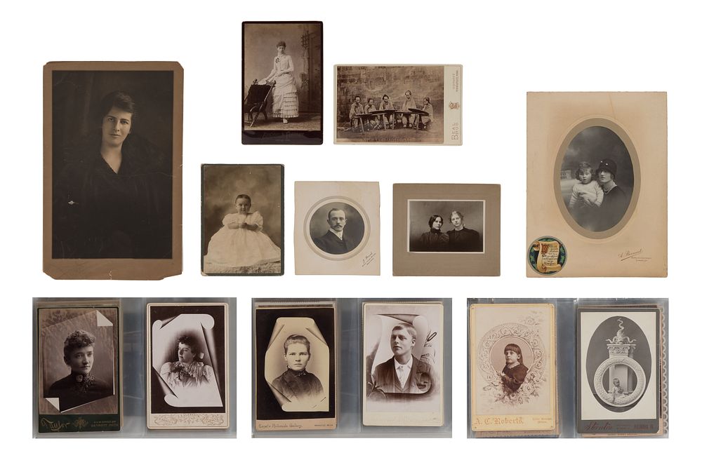 Lot 432: Portrait Photographic Assortment
