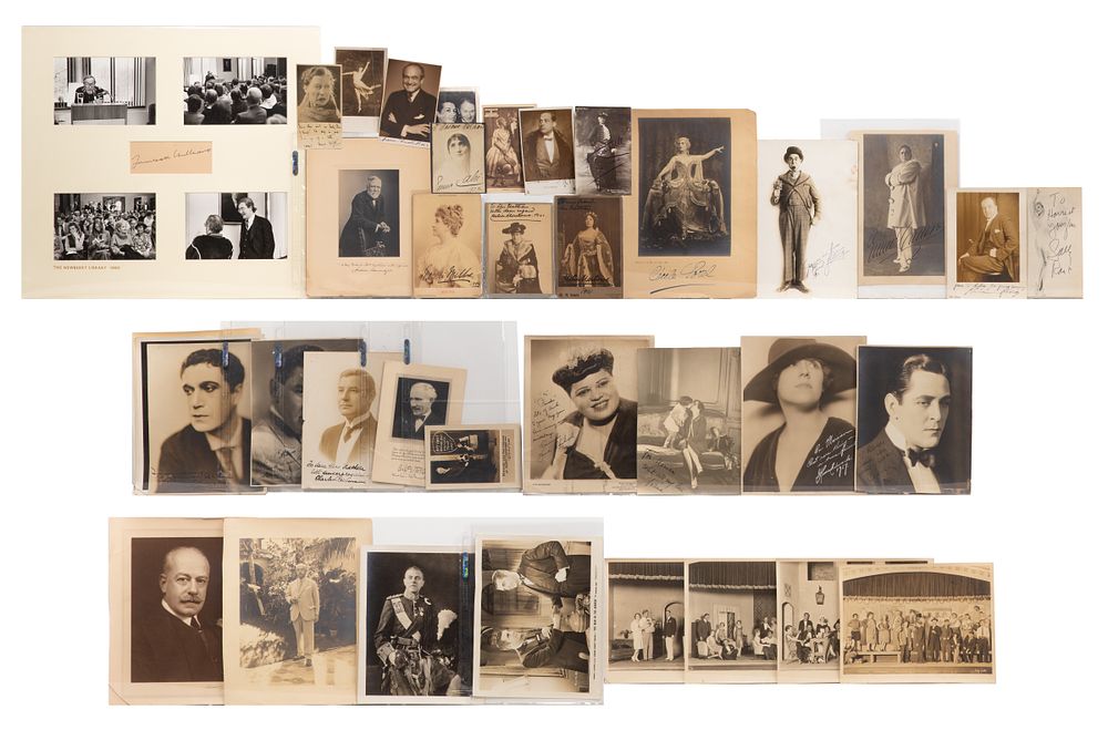 Lot 448: Publicity Photograph and Autograph Assortment