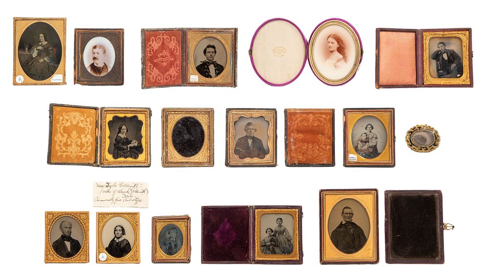 Lot 452: Ambrotype Photograph Assortment