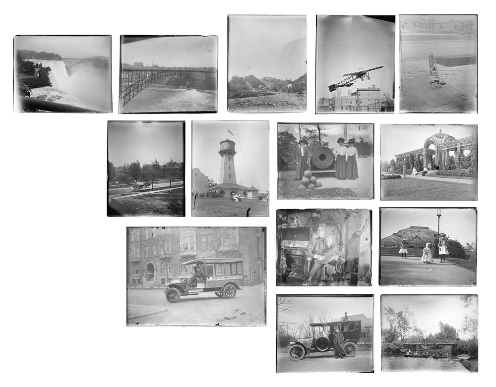 Lot 458: Glass Negative and Positive Transparency Assortment