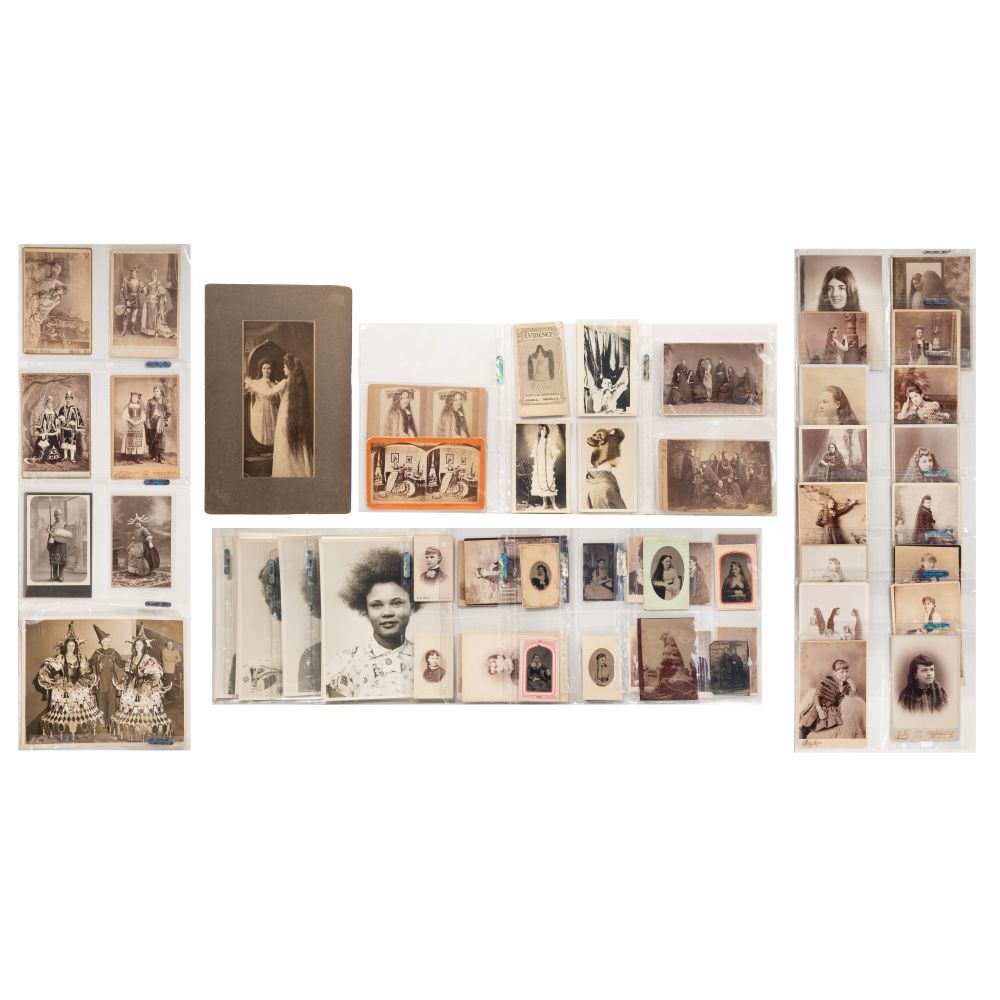 Lot 467: Coiffure and Costume Photograph Collection