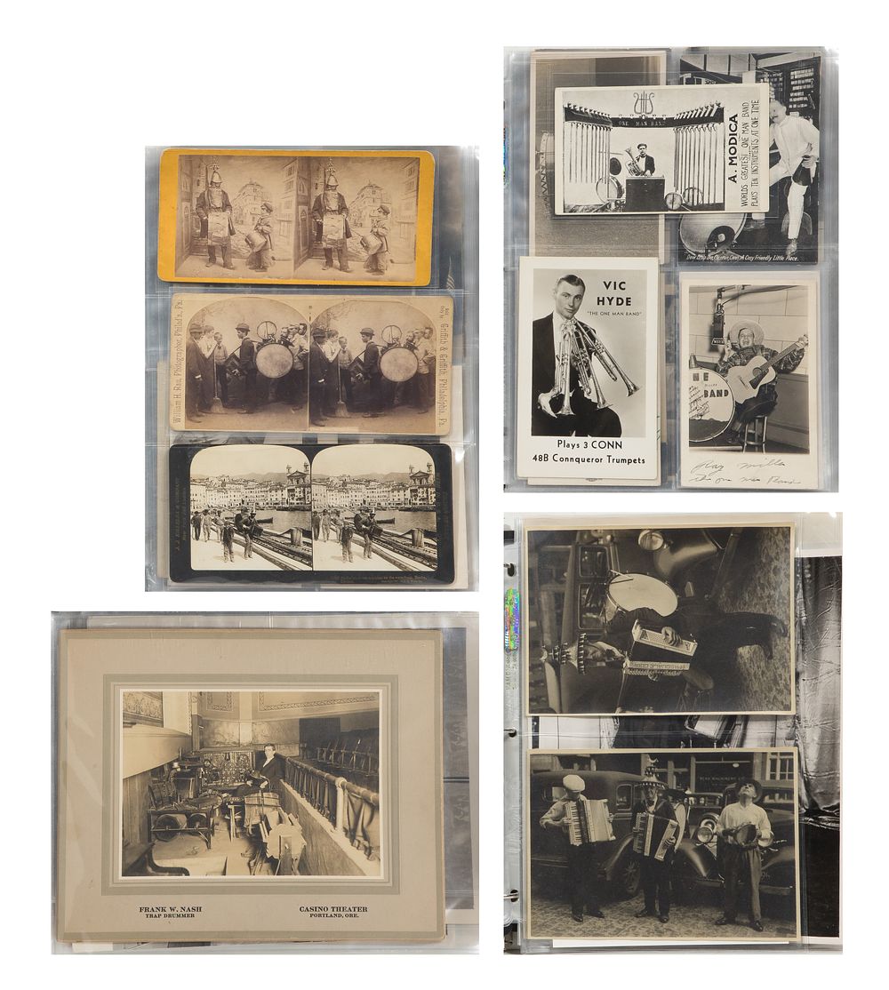 Lot 475: One-Man Band Photographic Assortment