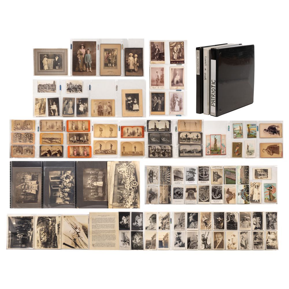 Lot 480: Patriotic Photographic Assortment