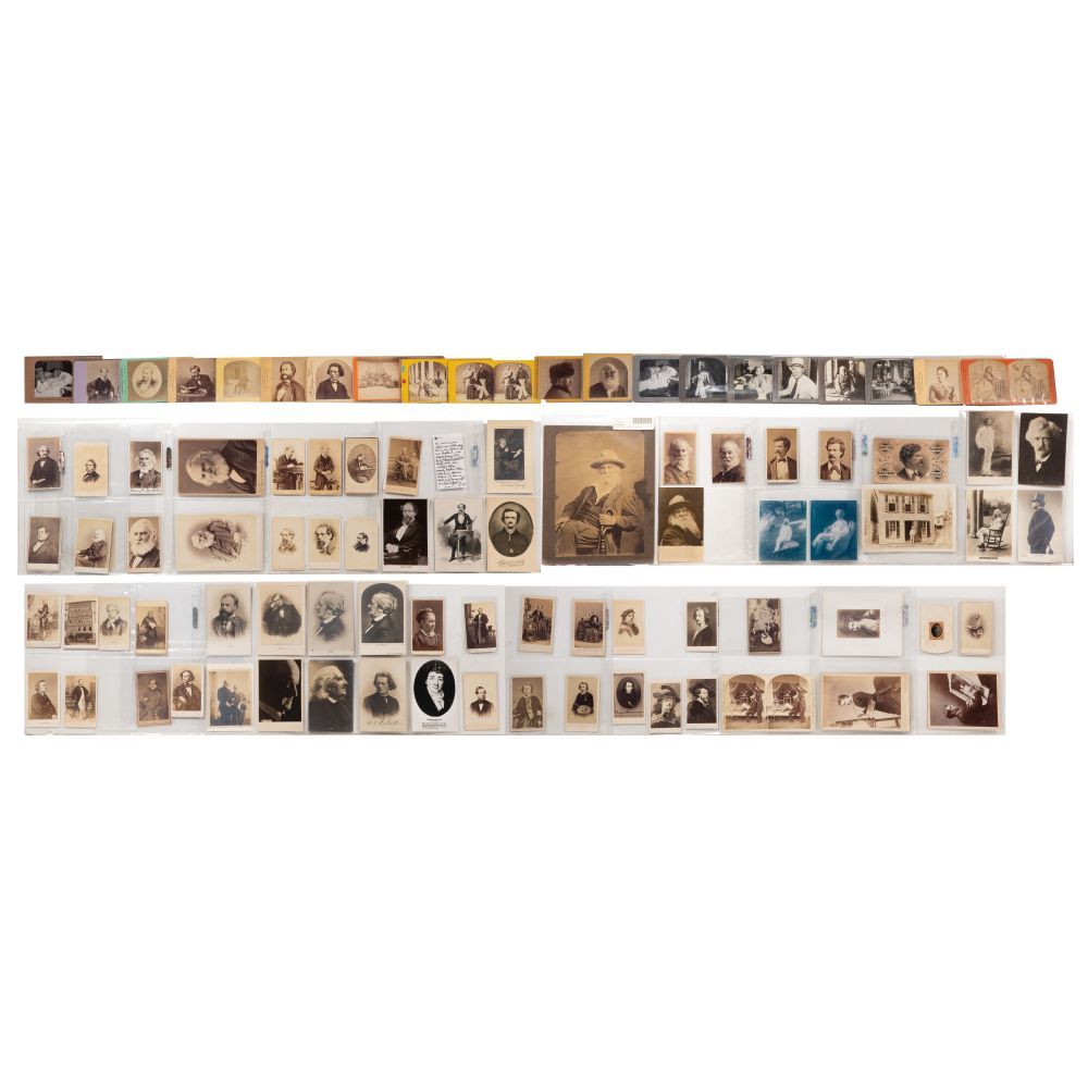 Lot 491: Artist, Composer and Author Postcard and Photographic Assortment