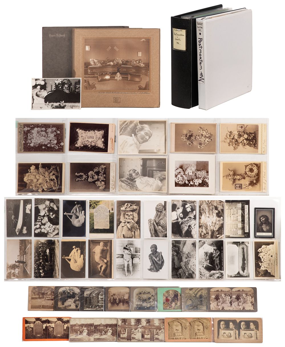 Lot 495: Post-Mortem Photograph Assortment
