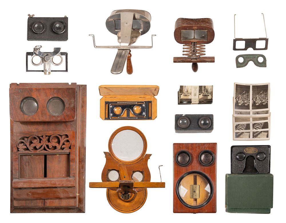 Lot 497: Stereoscope Assortment