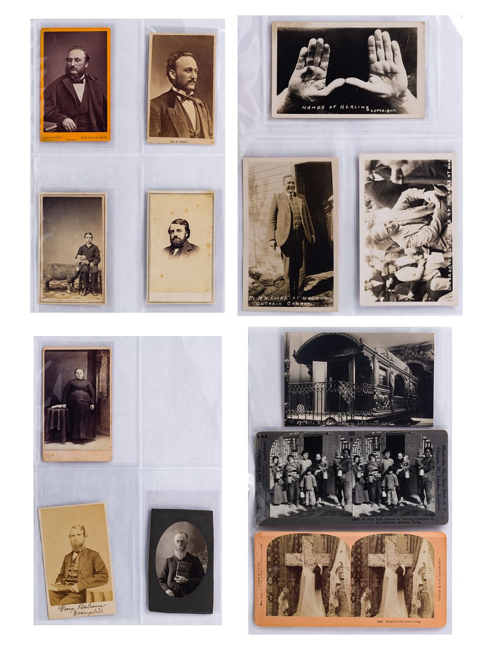 Lot 499: Religious and Utopian Society Photographic Assortment
