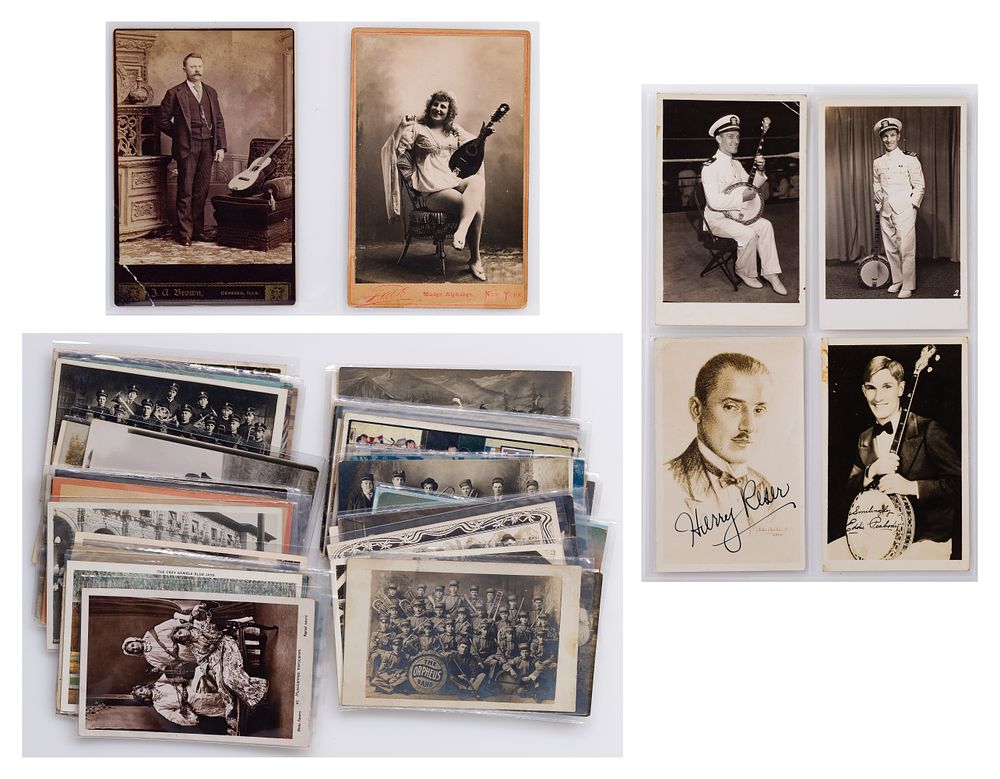 Lot 510: Musical Invention and Musician Photographic Assortment