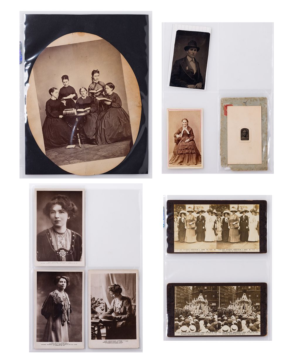 Lot 513: Suffrage Movement Photographic Assortment