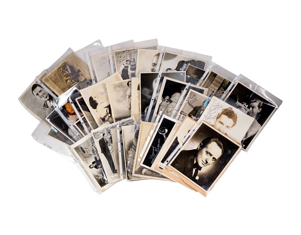 Lot 515: Signed Music Photographic Assortment