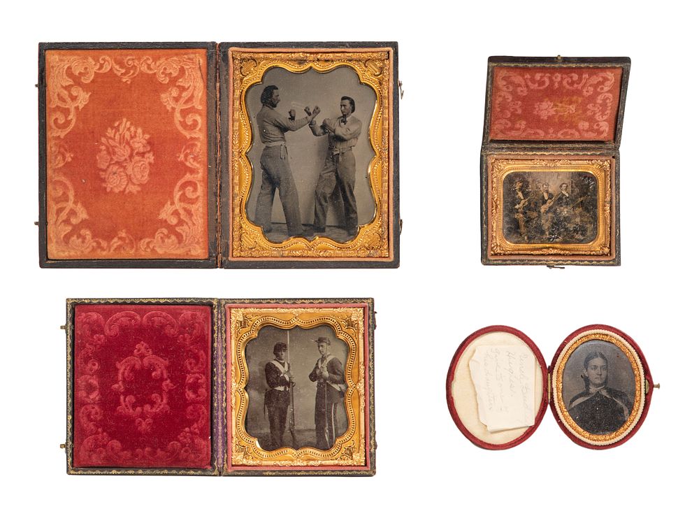 Lot 516: Tintype Photograph Assortment