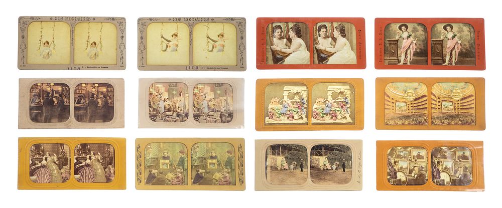 Lot 517: Tissue Stereoview Assortment