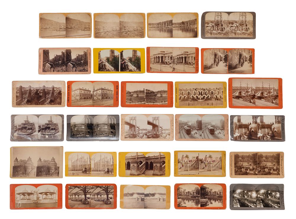 Lot 518: United States Travel Stereoview Assortment