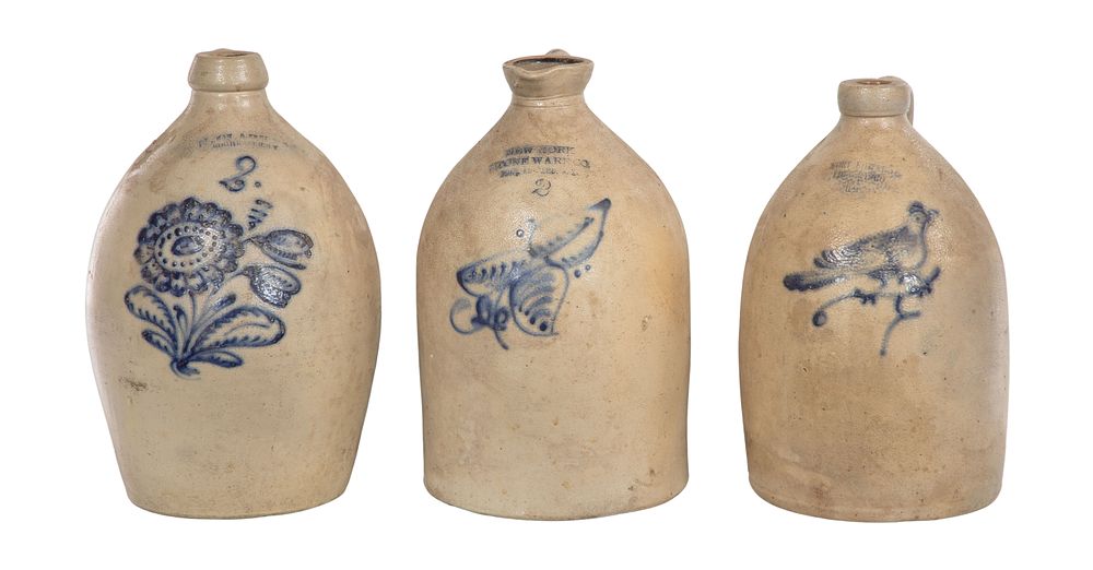 Lot 527: Stoneware Jug Assortment