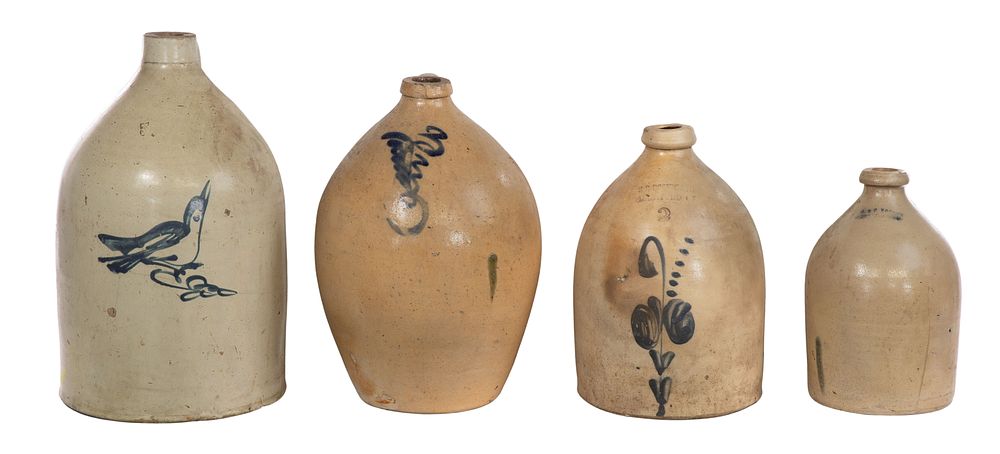 Lot 528: Stoneware Jug Assortment