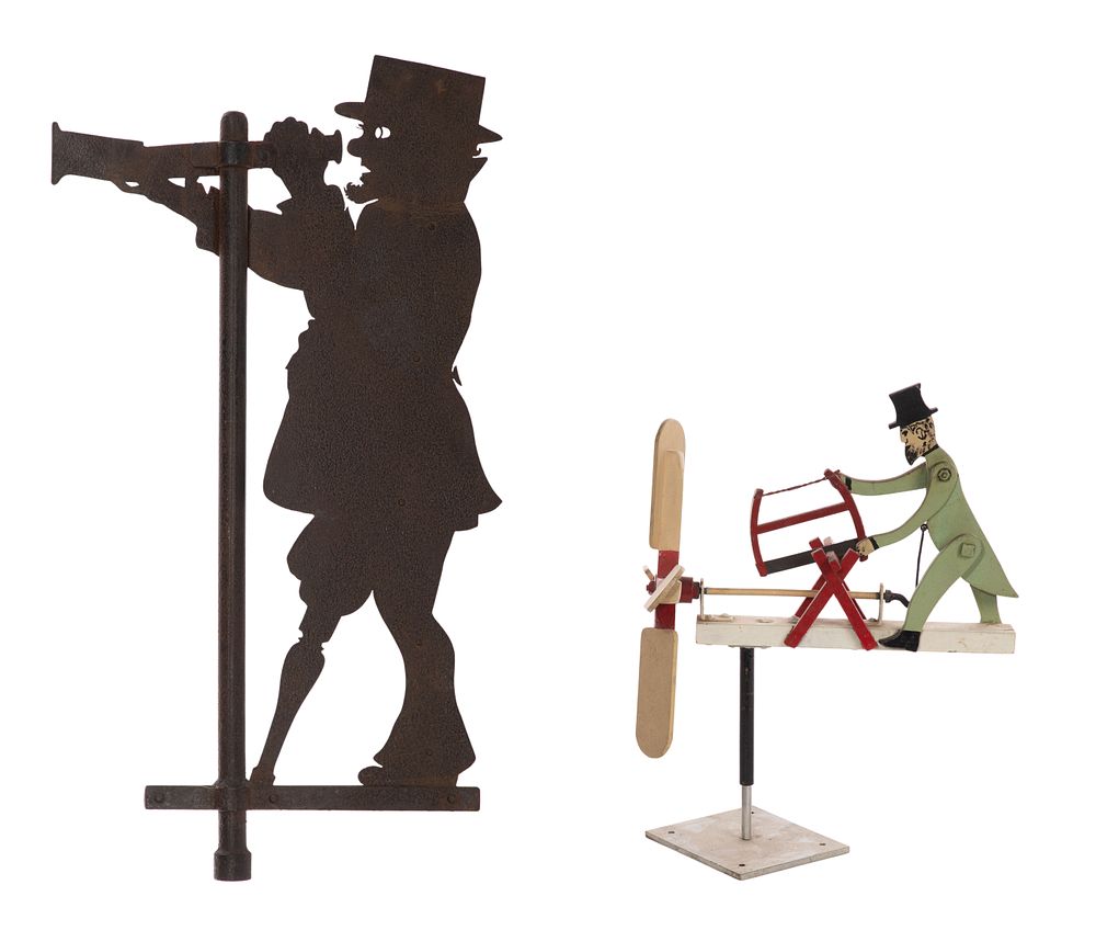 Lot 534: Weathervane and Whirligig